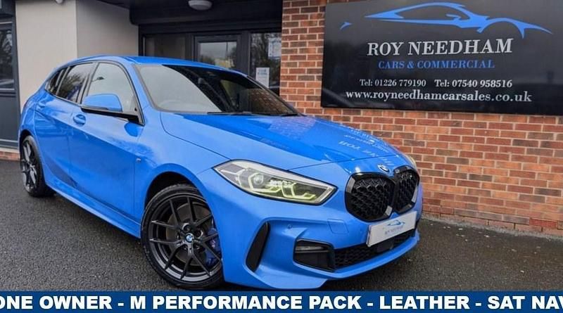 Used BMW 118 M Sport 150 HP (110 kW) 2020 Blue Hatchback