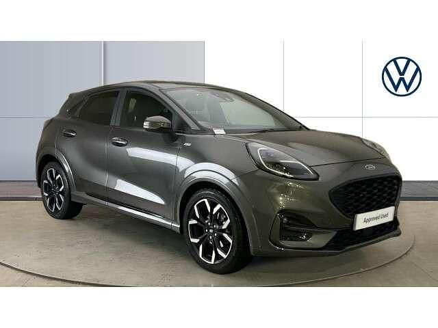 Grey Used 2020 Ford Puma Gen-E ST-Line X SUV | £17,189 (Expensive) - Image 1/4