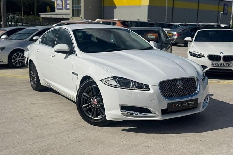 White Used 2013 Jaguar XF Luxury Sedan | £5,400 (Fair price) - Image 1/1