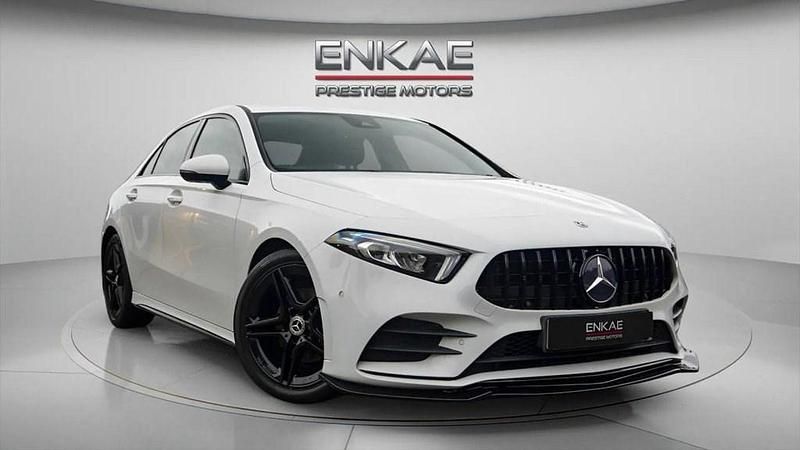 White Used 2020 Mercedes A180 Executive Sedan | £17,995 (Fair price) - Image 1/4