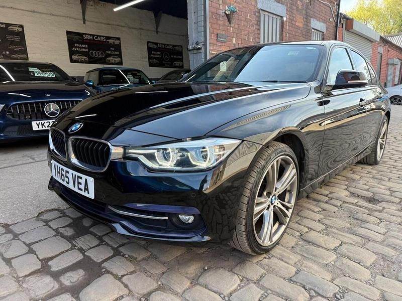 Used BMW 318 Sport Line 2015 Black Sedan