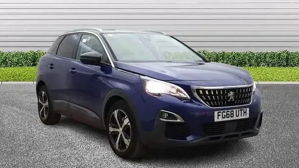 Used Peugeot 3008 Active 130 HP (95 kW) 2018 Blue SUV