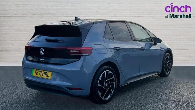 Used VW ID.3 Pro Performance 150 kW (204 HP) 2021 Grey Hatchback