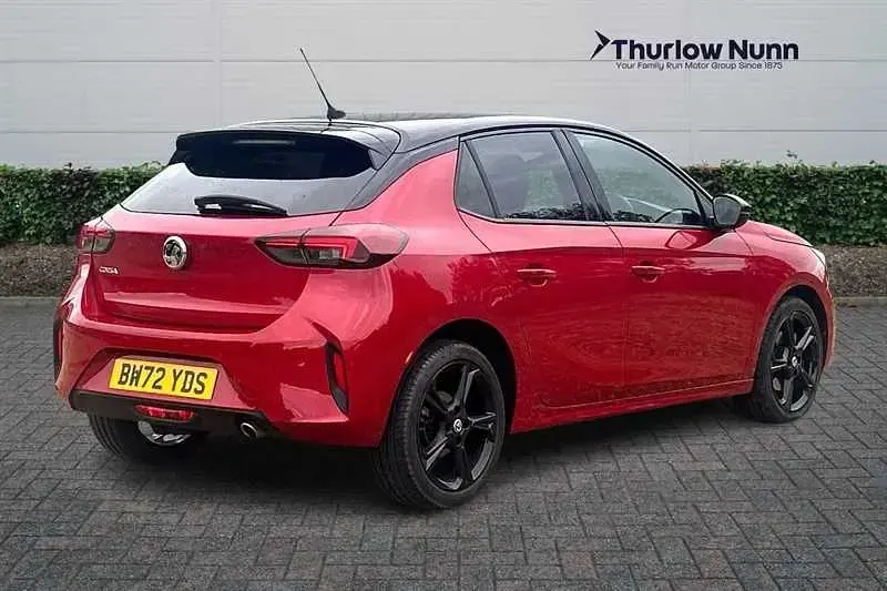 Used Vauxhall Corsa S 101 HP (74 kW) 2023 Red Hatchback