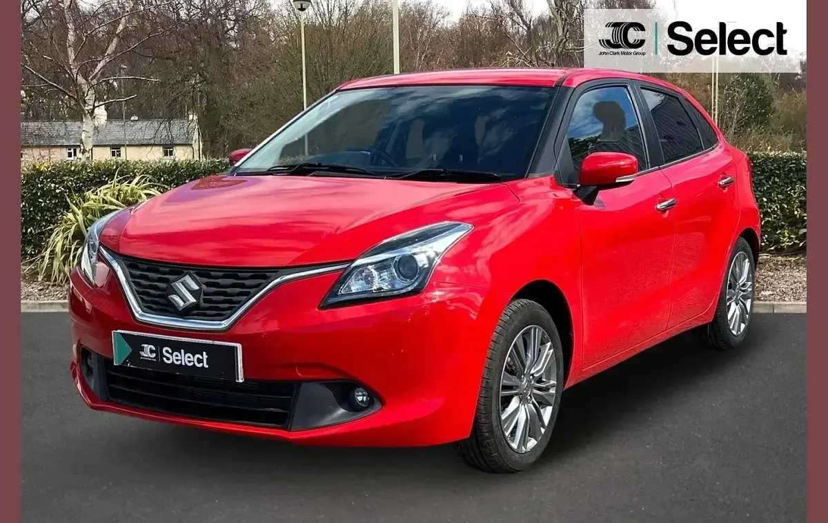 Używany Suzuki Baleno SZ5 111 KM (81 kW) 2017 Czerwony Hatchback
