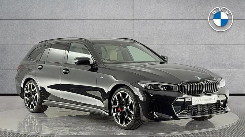 Black Used 2024 BMW 320 M Sport Estate | £38,990 - Image 1/4