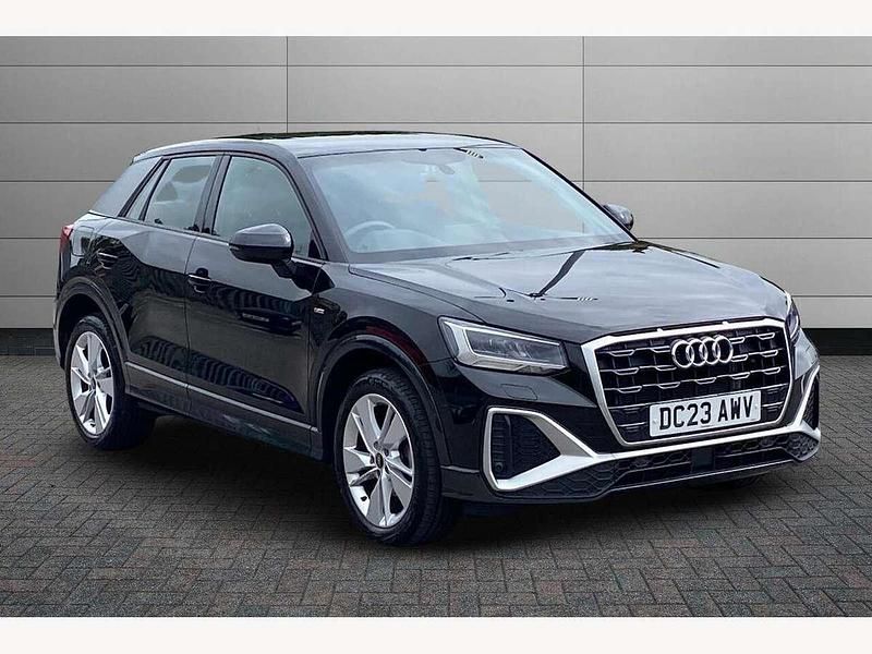 Black Used 2023 Audi Q2 S-Line SUV | £24,395 (Fair price) - Image 1/4
