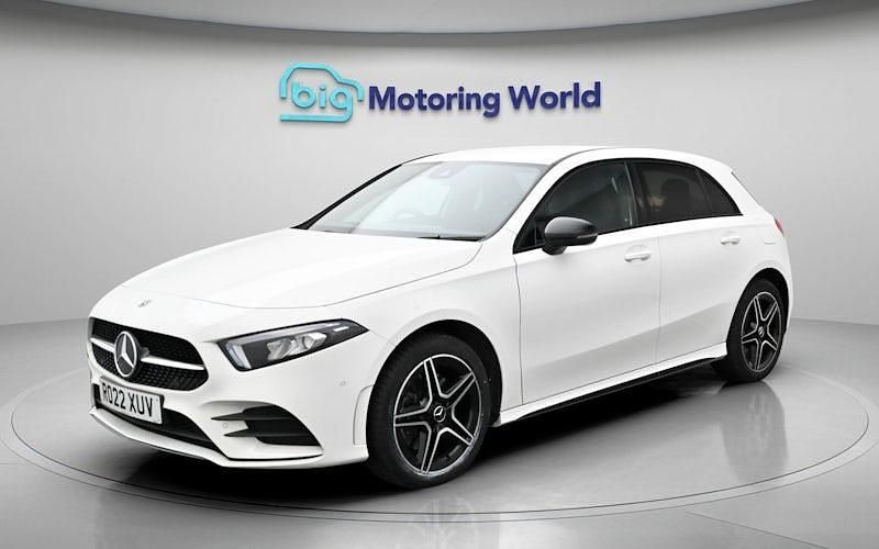 Used Mercedes A250 Executive 259 HP (190 kW) 2022 White Hatchback