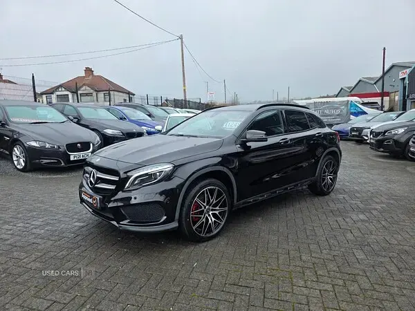 Used Mercedes GLA220 AMG line 177 HP (130 kW) 2016 Black SUV