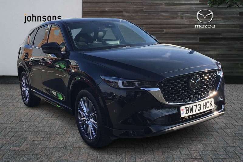 Black Used 2024 Mazda CX-5 Takumi-Line SUV | £29,490 (Good price) - Image 1/4
