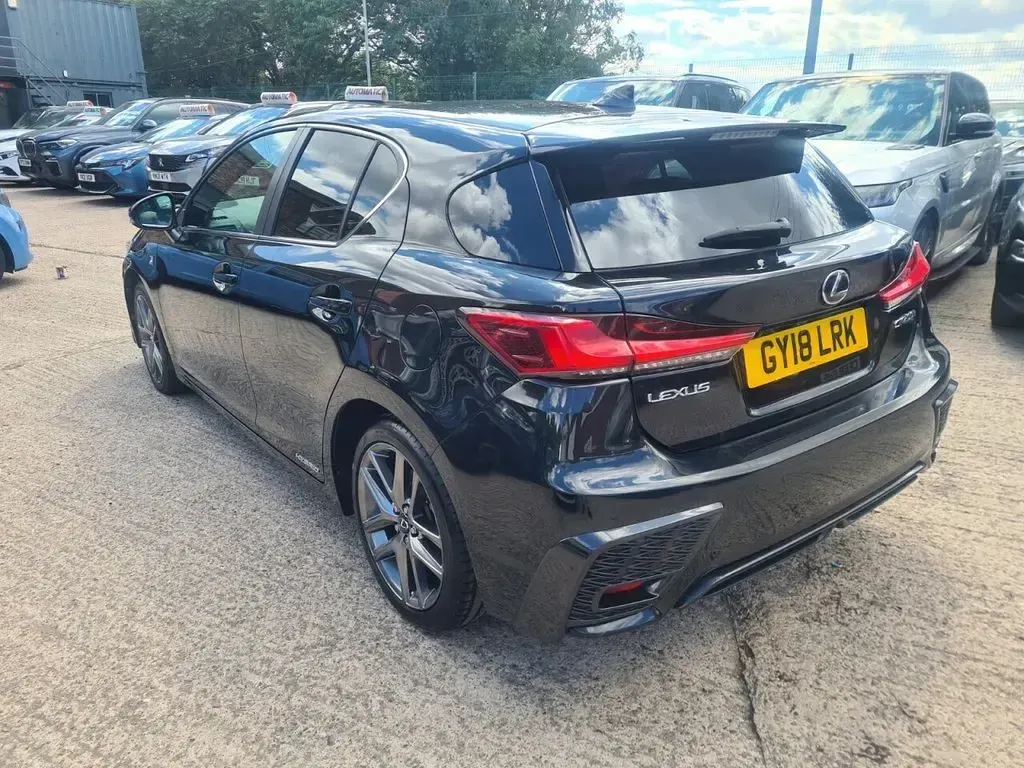 Used Lexus CT200h Sport Line 2018 Black Hatchback