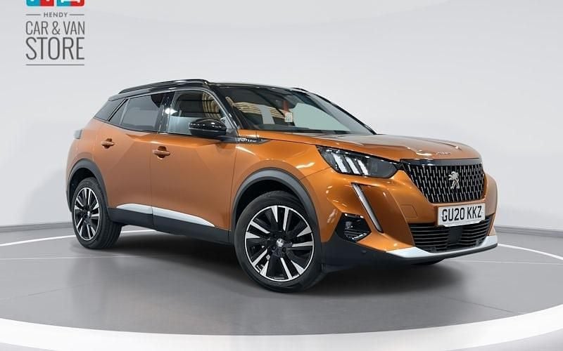Orange Used 2020 Peugeot 2008 GT-line SUV | £12,499 (Fair price) - Image 1/4