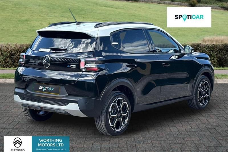 Used Citroën e-C3 81 kW (111 HP) 2025 Black Hatchback