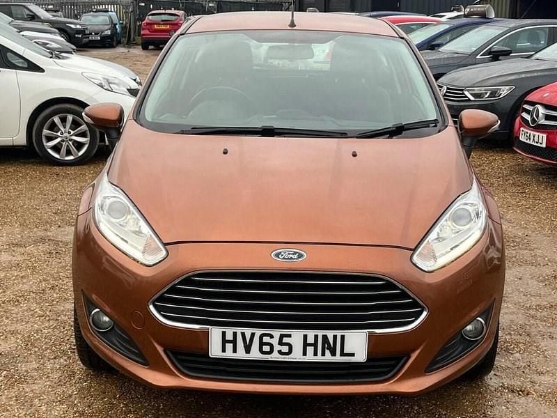 Used Ford Fiesta Zetec 2015 Brown Hatchback