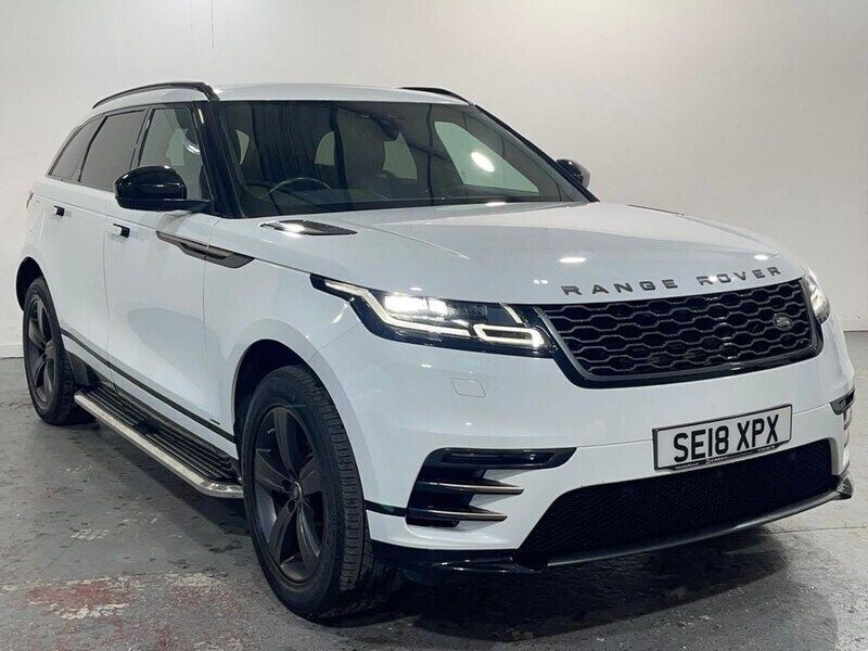 White Used 2018 Land Rover Range Rover Velar R-Dynamic SUV | £20,495 (Fair price) - Image 1/4