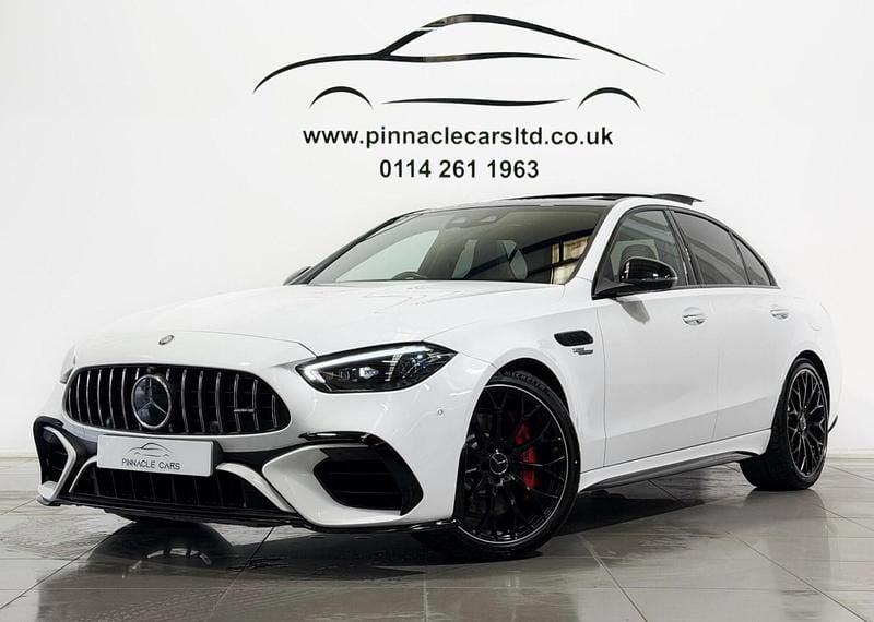 Used Mercedes C63 AMG Premium Plus 680 HP (500 kW) 2024 White Sedan