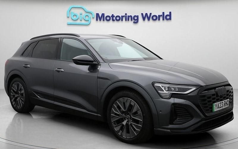 Used 2025 Audi Q8 e-tron Black Edition SUV | £42,300 (Super price) - Image 1/4