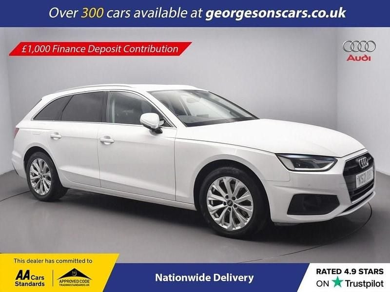Used Audi A4 Comfort 150 HP (110 kW) 2021 White Estate