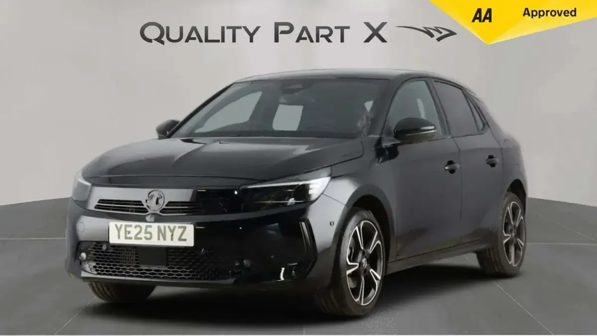 Used Vauxhall Corsa Ultimate 100 HP (73 kW) 2025 Black Hatchback