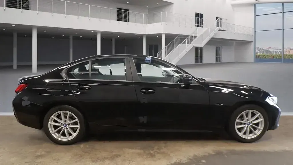 Used BMW 330e 2021 Black Sedan