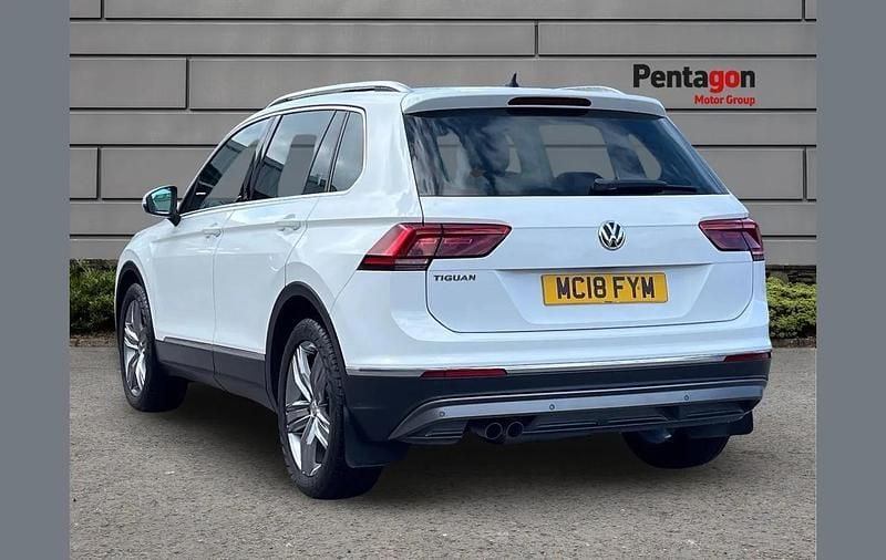 Used VW Tiguan SEL 150 HP (110 kW) 2018 White SUV
