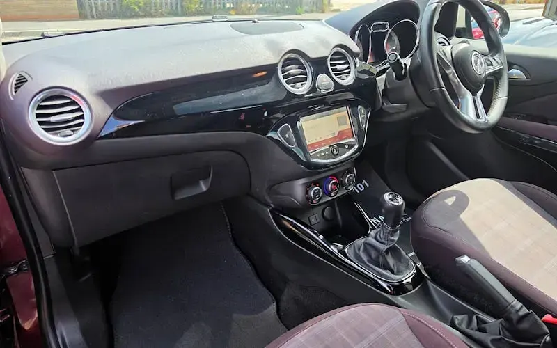Used Vauxhall Adam Glam 87 HP (63 kW) 2013 Red Hatchback