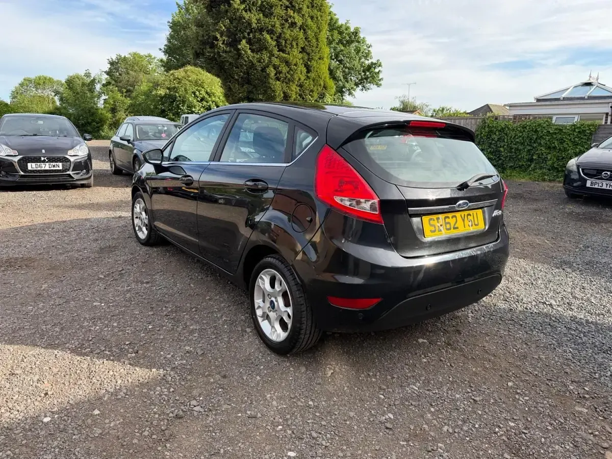 Used Ford Fiesta Zetec 2012 Black Hatchback