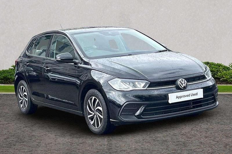 Black Used 2023 VW Polo Life Hatchback | £17,635 (Fair price) - Image 1/4