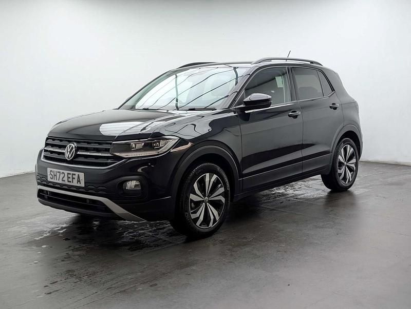 Used VW T-Cross Black Edition 95 HP (69 kW) 2022 Black SUV