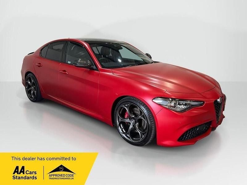 Used Alfa Romeo Giulia Ti 320 HP (235 kW) 2020 Red Sedan