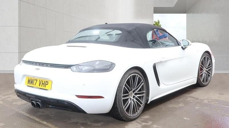 Used Porsche Boxster 2017 White Cabriolet
