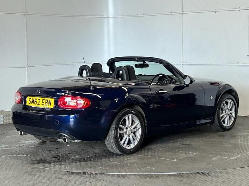 Used Mazda MX5 126 HP (92 kW) 2012 Blue Cabriolet
