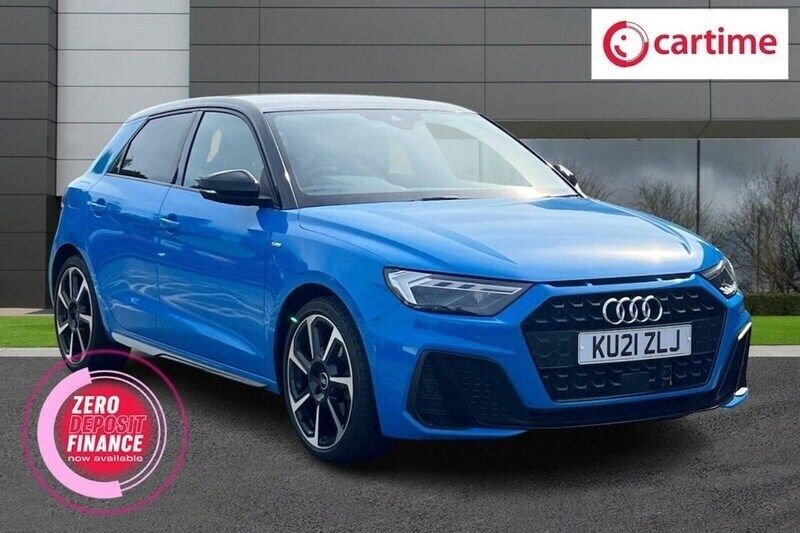 Blue Used 2021 Audi A1 Sportback Black Edition Hatchback | £18,750 (Expensive) - Image 1/3