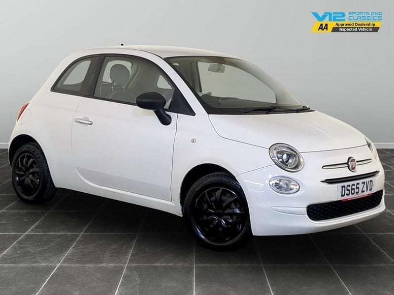White Used 2015 Fiat 500 Pop Hatchback | £3,495 (Fair price) - Image 1/2