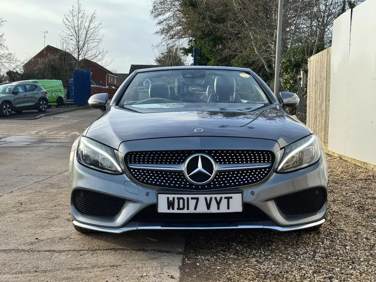 Used Mercedes C250 AMG Line Premium Plus 2017 Grey Cabriolet
