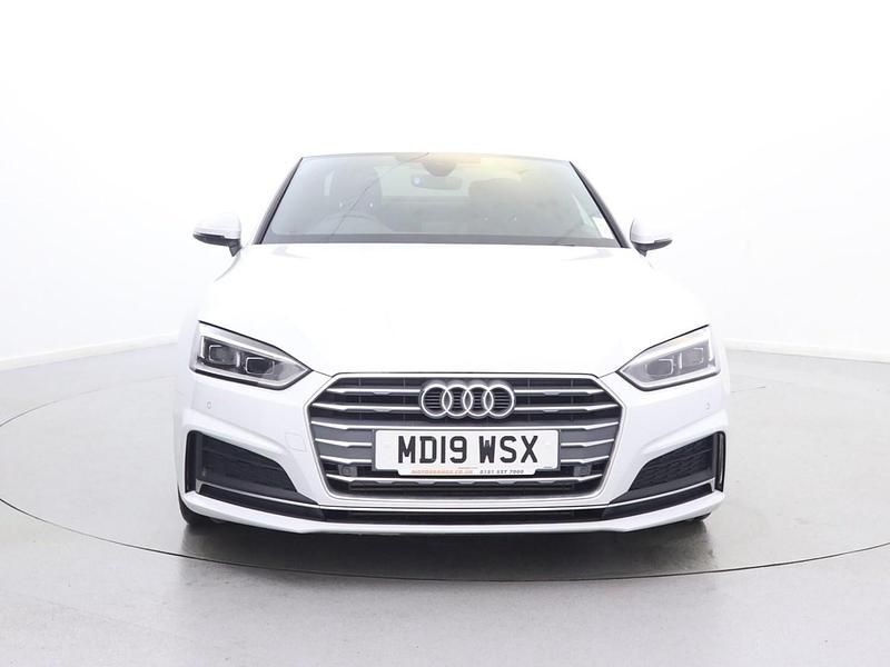 Used Audi A5 S-Line 150 HP (110 kW) 2019 White Coupe
