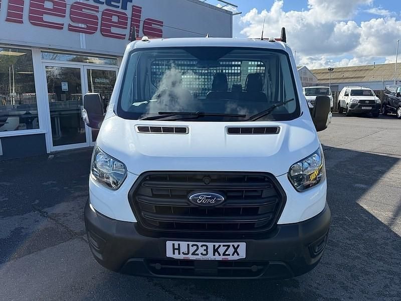 Used Ford Transit 128 HP (94 kW) 2023 Frozen white (solid colour)