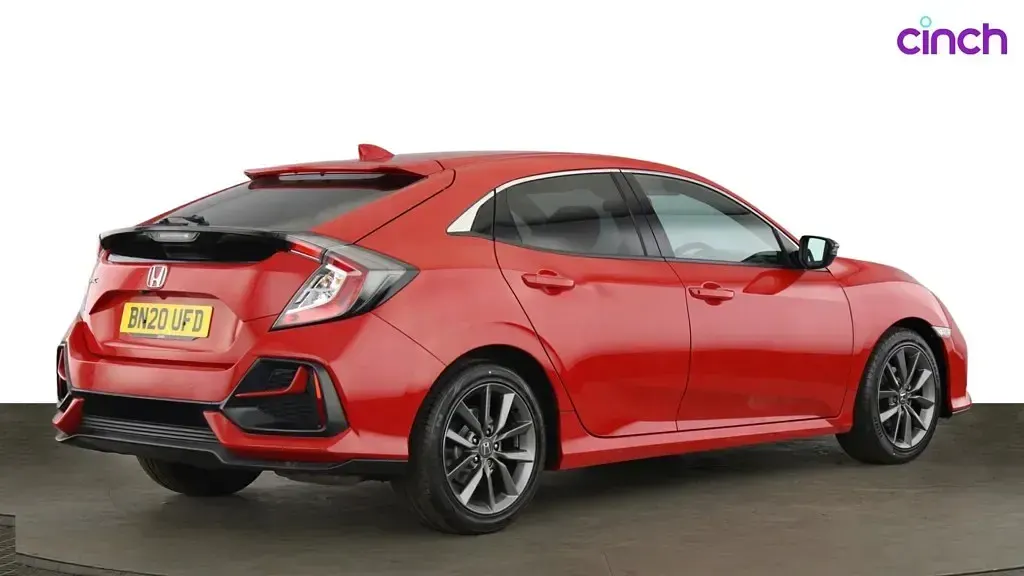 Used Honda Civic SR 2020 Red Hatchback