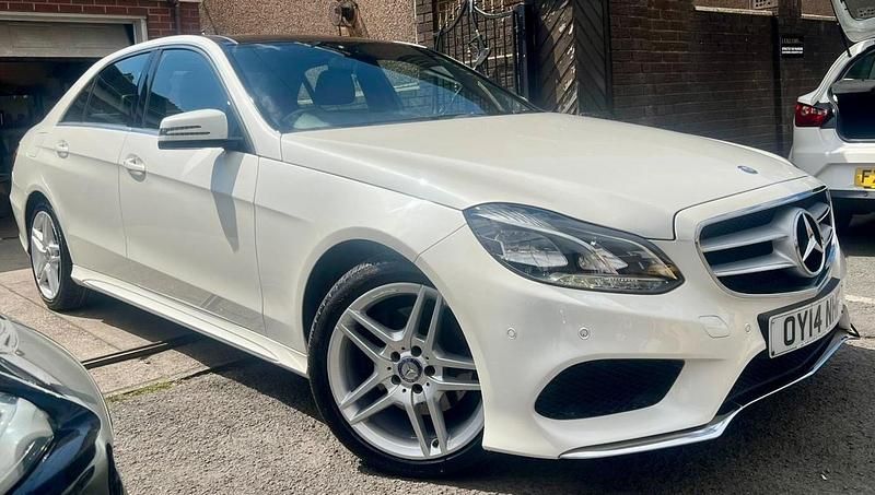 White Used 2014 Mercedes E250 AMG Sedan | £9,995 (Fair price) - Image 1/4