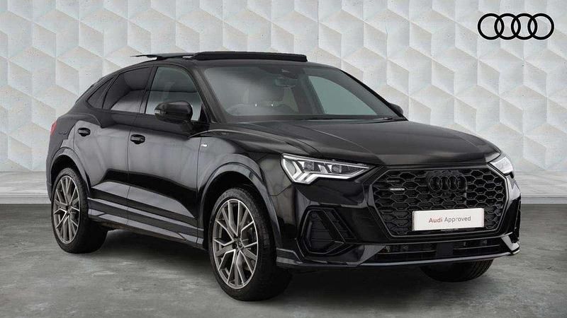 Black Used 2025 Audi Q3 S-Line SUV | £43,350 - Image 1/4