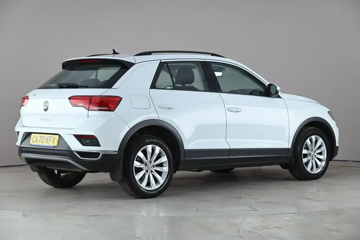Used VW T-Roc SE 150 HP (110 kW) 2020 White SUV
