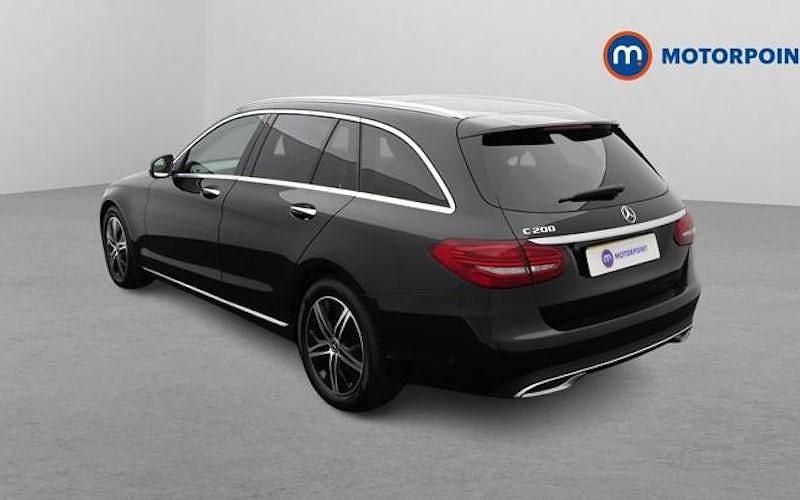 Used Mercedes C200 Premium Plus 184 HP (135 kW) 2019 Black Estate