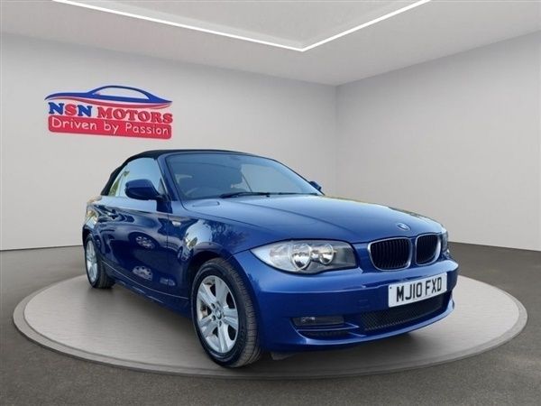 Blue Used 2010 BMW 120 Cabriolet Cabriolet | £3,999 (Good price) - Image 1/1