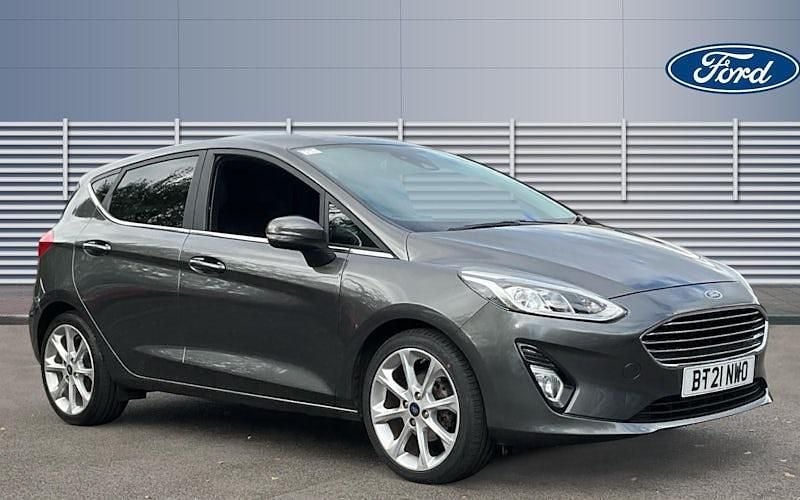 Grey Used 2021 Ford Fiesta Titanium X Hatchback | £10,798 (Good price) - Image 1/4
