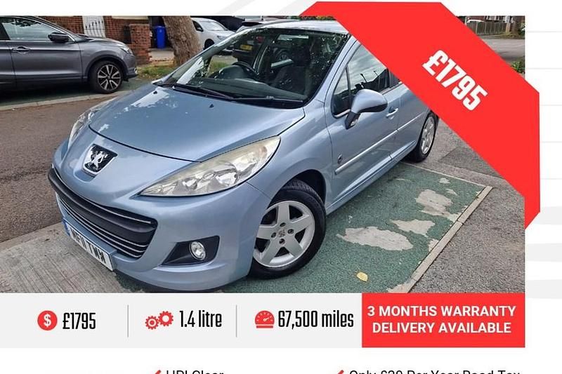 Blue Used 2011 Peugeot 207 Envy Hatchback | £1,795 (Fair price) - Image 1/1