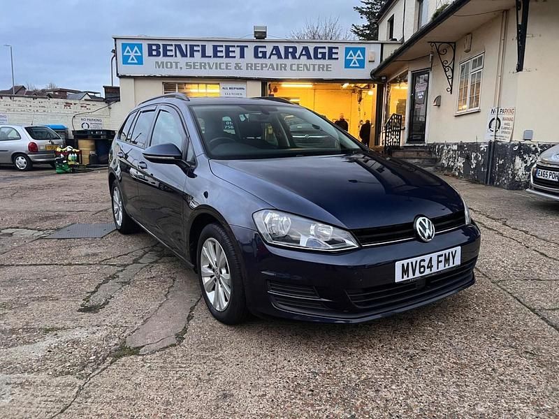 Blue Used 2014 VW Golf VII SE Estate | £7,295 (Fair price) - Image 1/4