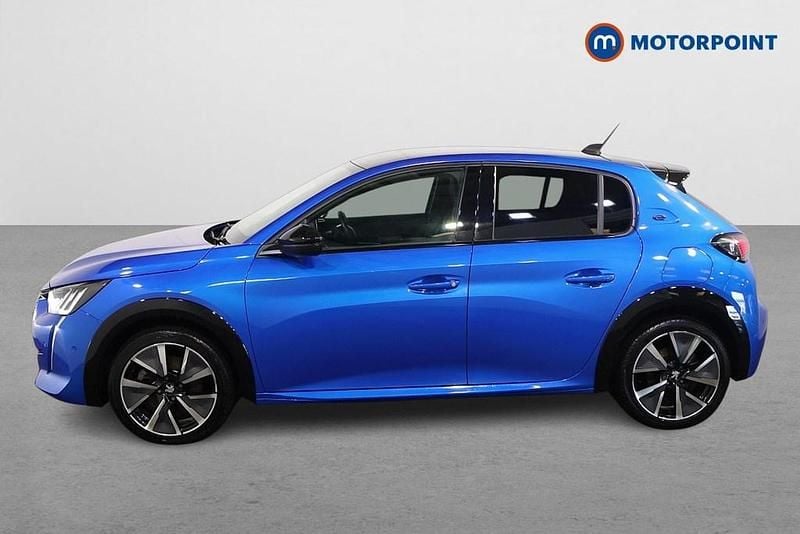 Used Peugeot e-208 GTi 100 kW (136 HP) 2021 Blue Hatchback