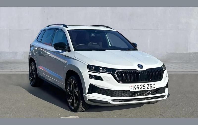 Used Skoda Karoq SportLine 150 HP (110 kW) 2025 White SUV