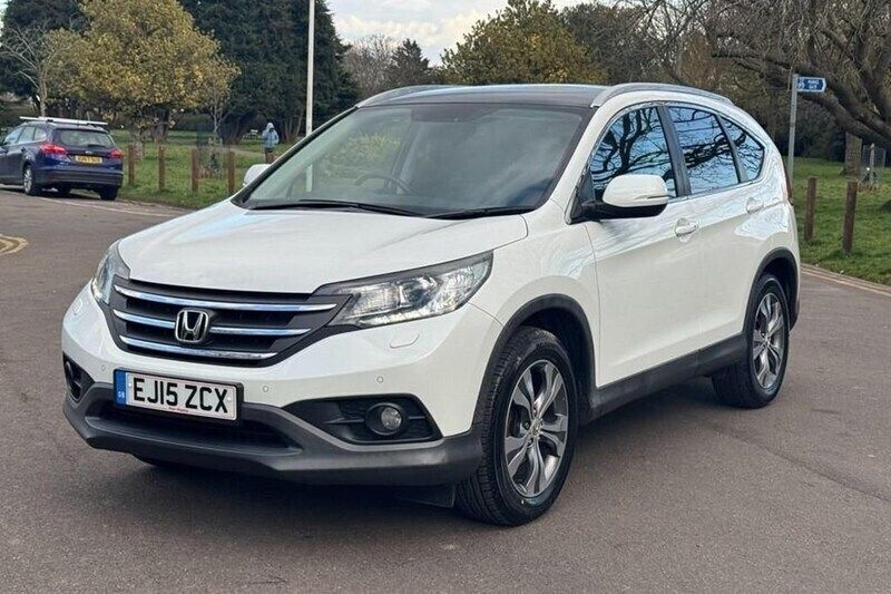 White Used 2015 Honda CR-V EX SUV | £11,495 (Good price) - Image 1/1