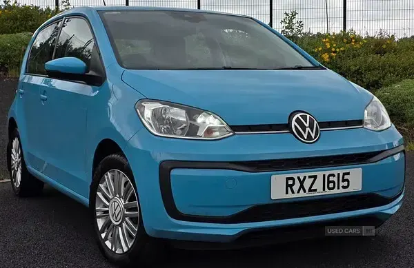 Used VW up! 65 HP (47 kW) 2022 Blue Hatchback